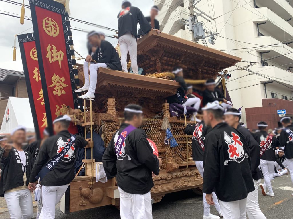 ご家族と一緒に、岸和田だんじり祭り観覧しませんか？。